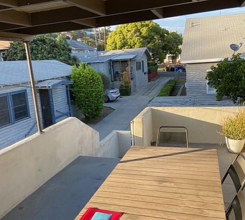 Patio at Front.
