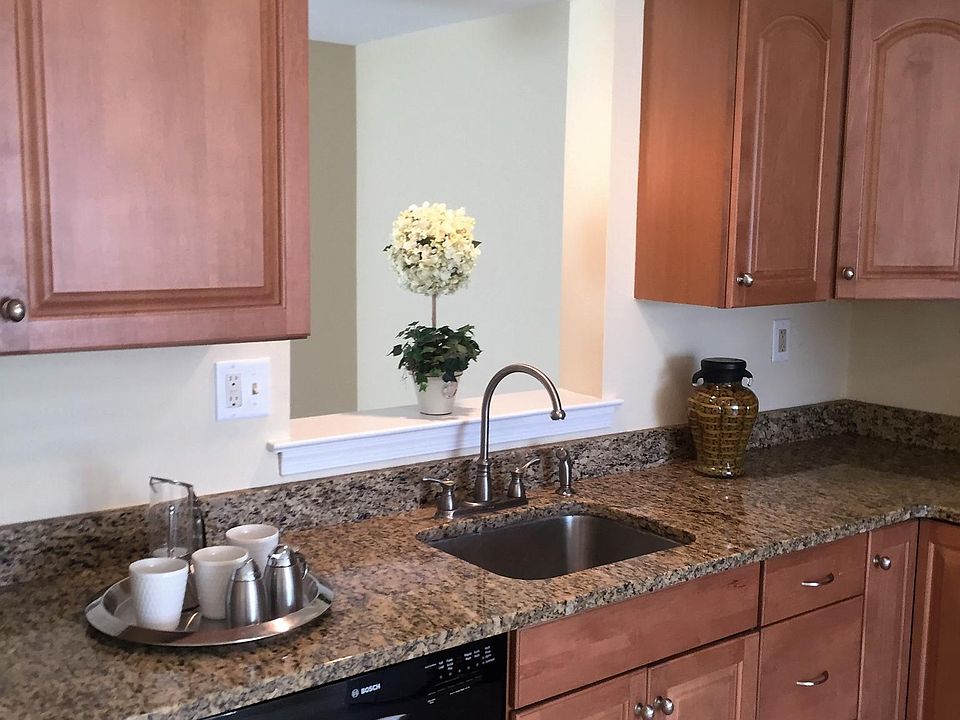 Bright Kitchen with Granite Countertops