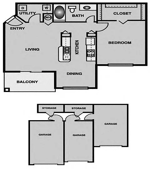 Floor plan PALA, PALA-R