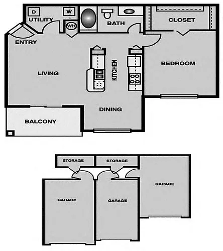 Floor plan PALA, PALA-R