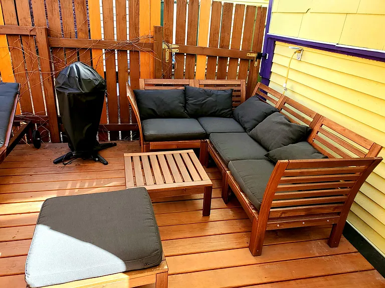 Back deck