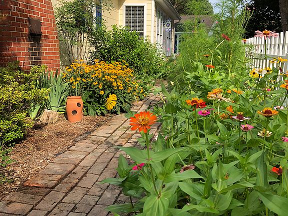Looking towards backyard