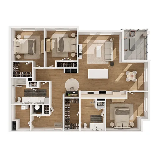 Floor plan C1