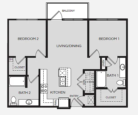 Floor plan B1