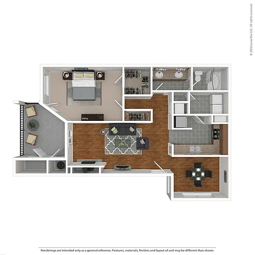 Floor plan The Cantando