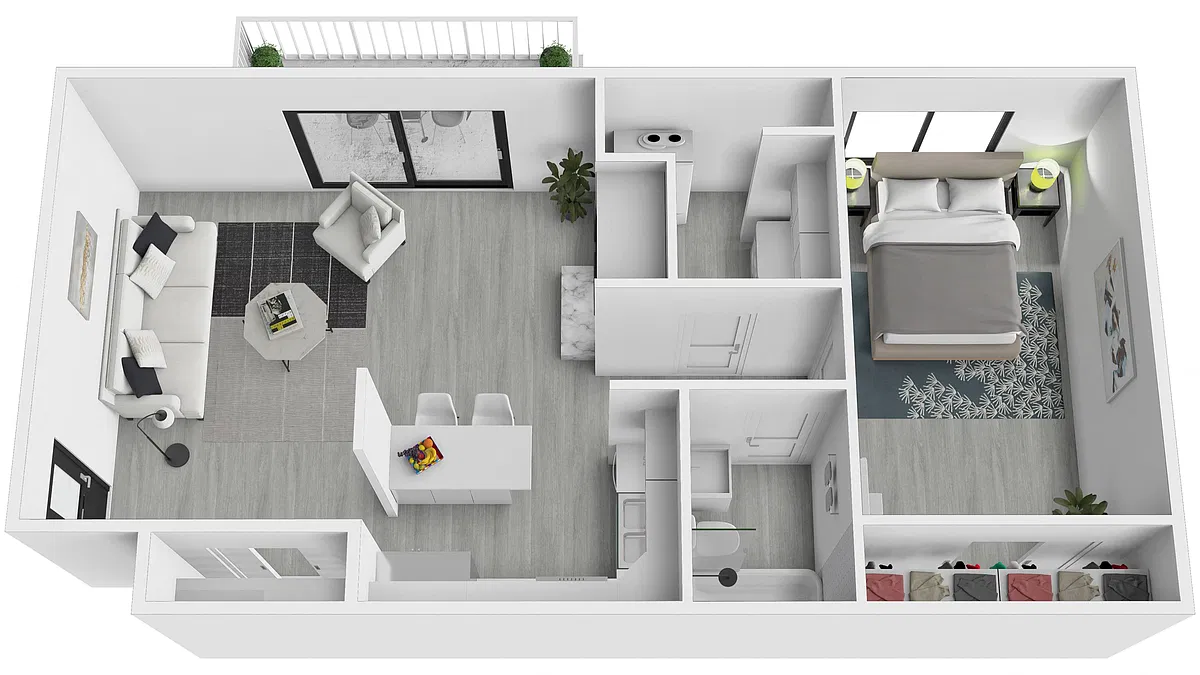 Floor plan WND1x1E
