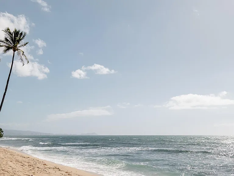 Relax in solitude at your own private beach, away from the bring lights of Waikiki!