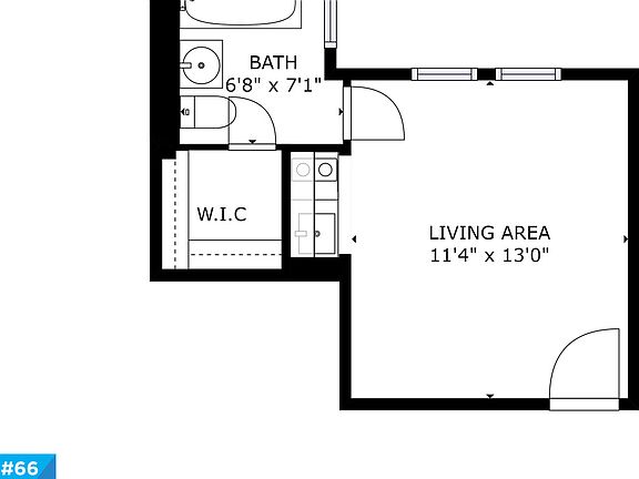 2nd image of 105 E 15th St APT 66