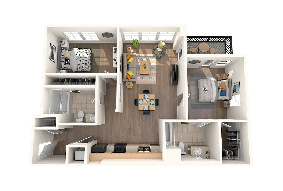 Floor plan B3