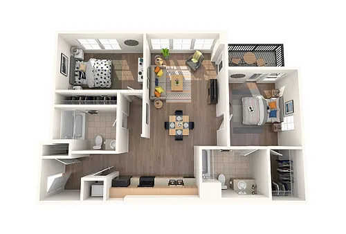Floor plan B3