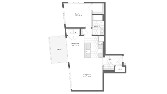 Floor plan Ambridge