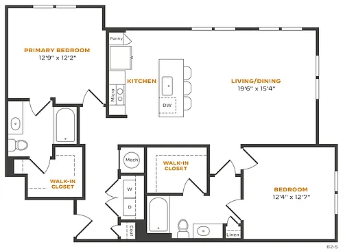 Floor plan B2