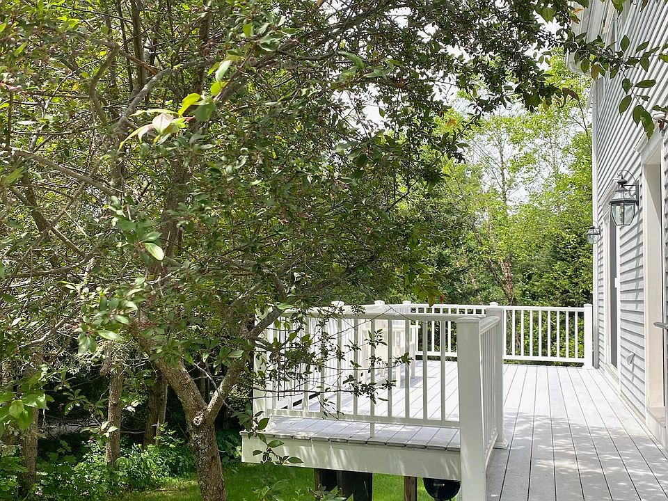 Private deck and entrance.