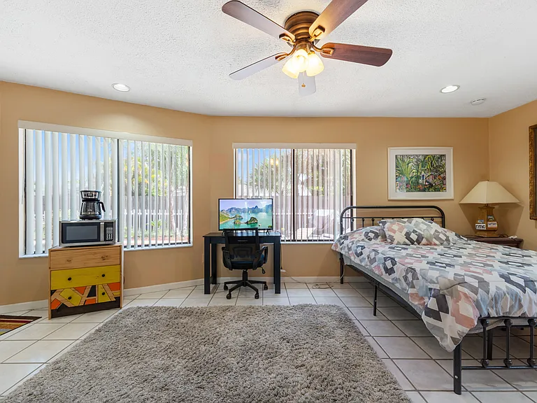 Primary bedroom / mother-in-law suite