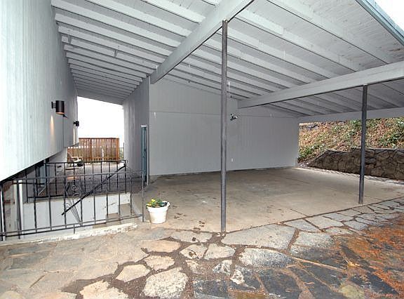 Large covered patio