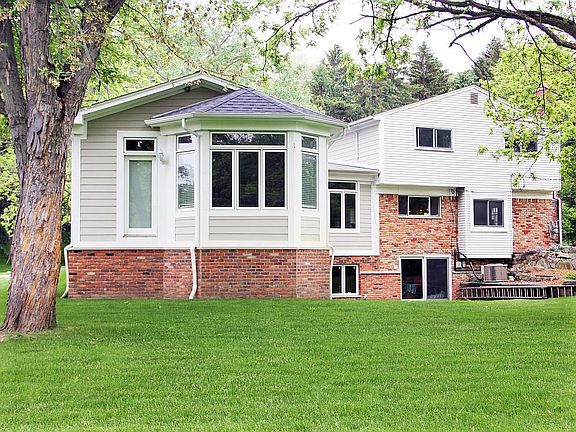 View of home from back yard