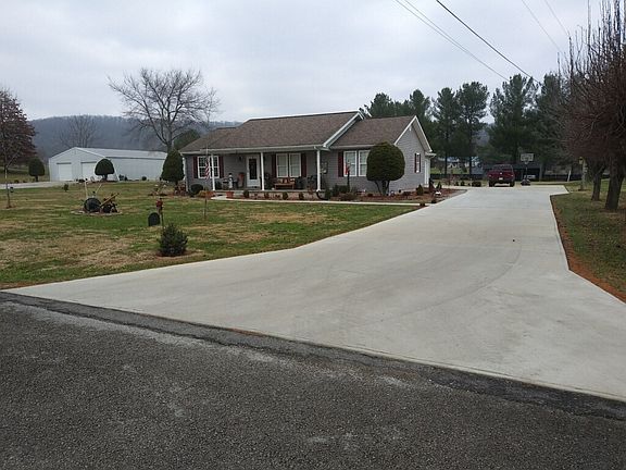 Concrete drive