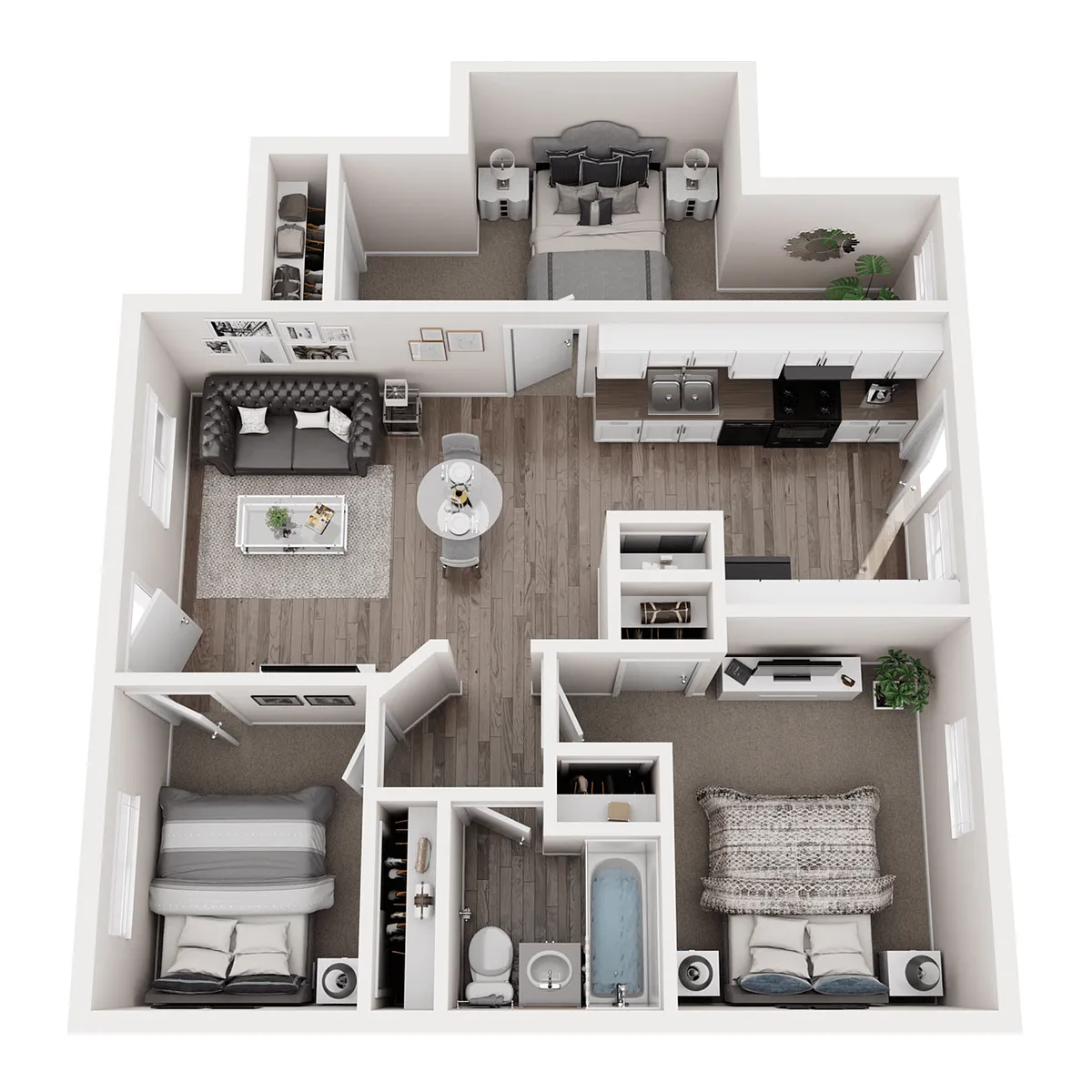 Floor plan 3 Bedroom