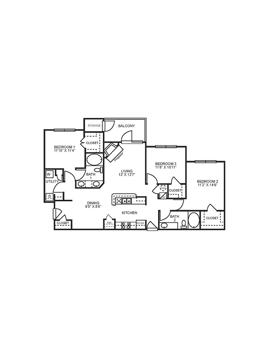 Floor plan C1