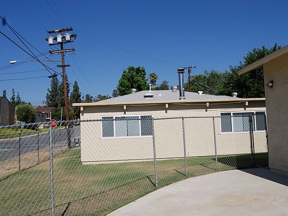 Back of Home fully fenced Yard