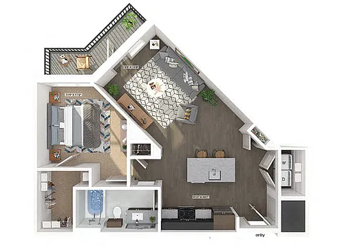 Floor plan A03