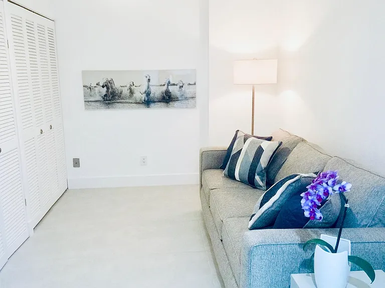 Guest bedroom with a Sofa Bed.