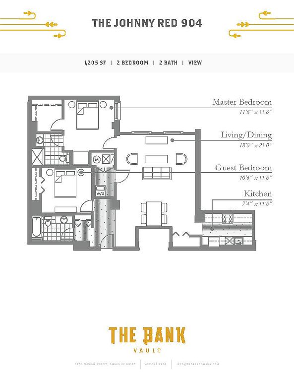The Johnny Red floorplan
