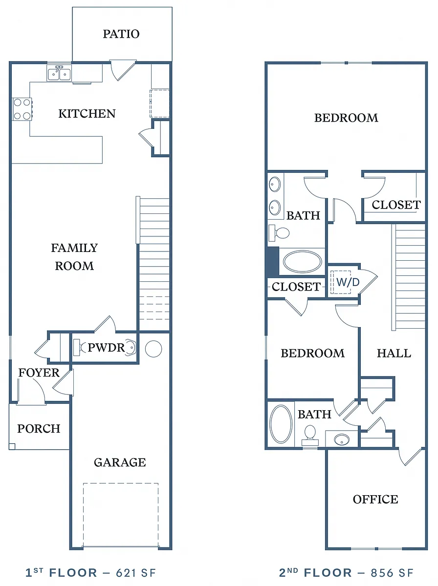 Floor plan Monroe