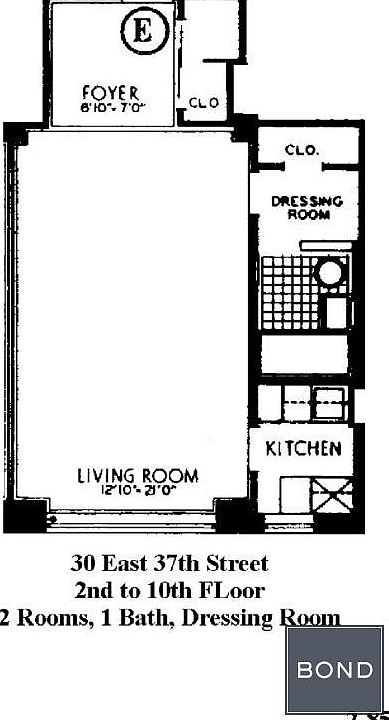 1st image of 30 E 37th St APT 10E