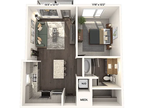 Floor plan A3-676-G