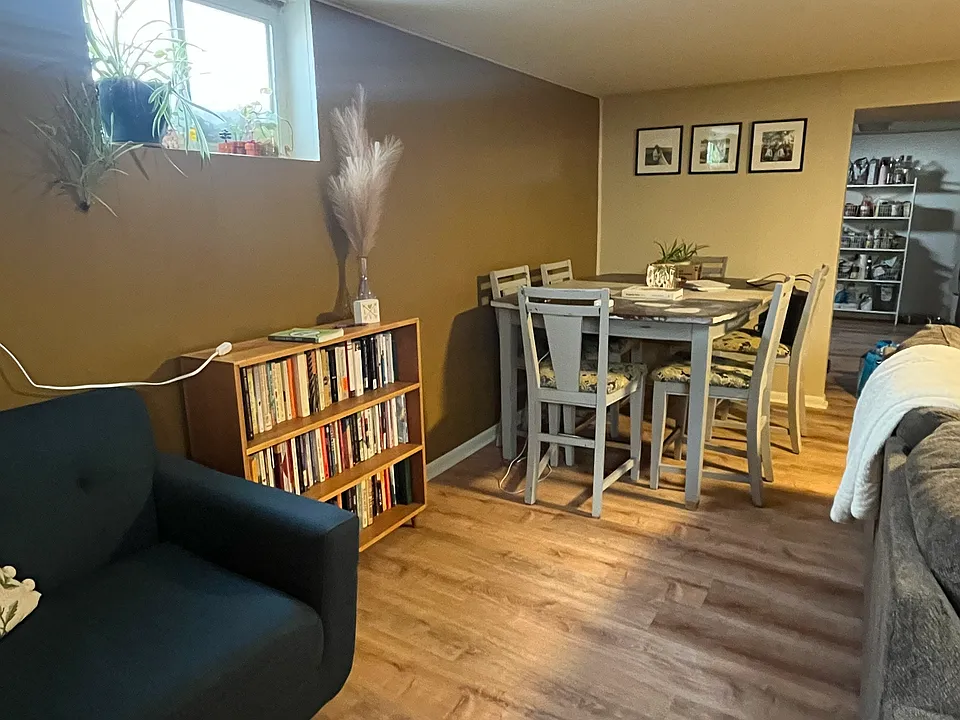 Living area - spacious enough to incorporate dining area