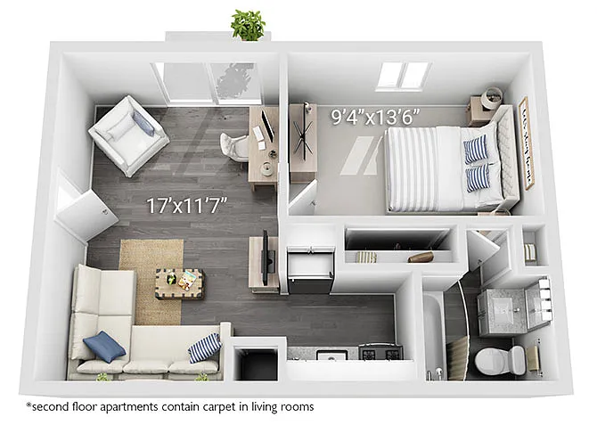 Floor plan A1 - Junior