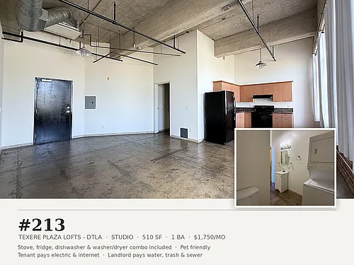 Floor plan 213 STUDIO 1 BATH