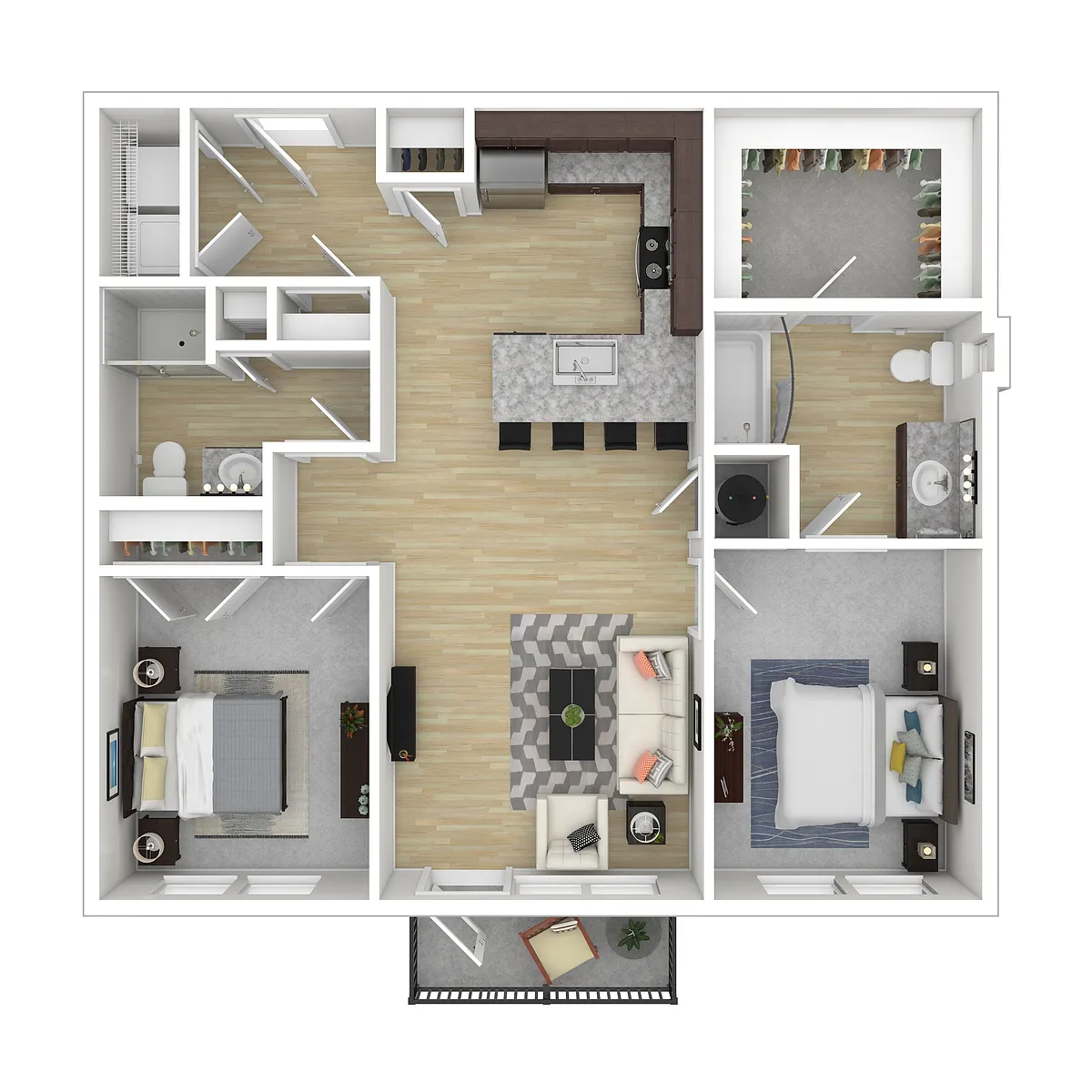 Floor plan B2A