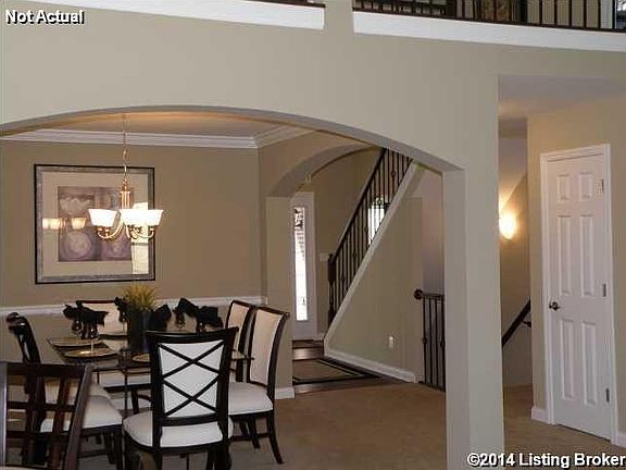 Dinning in the Model Home in Brookfield