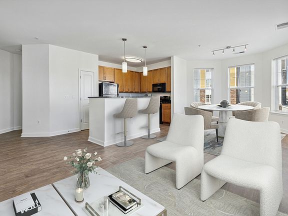 Model Apartment - Living, Dining, Kitchen