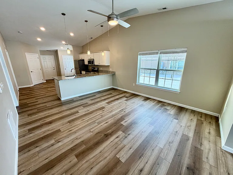 Kitchen and living room in Lakewood
