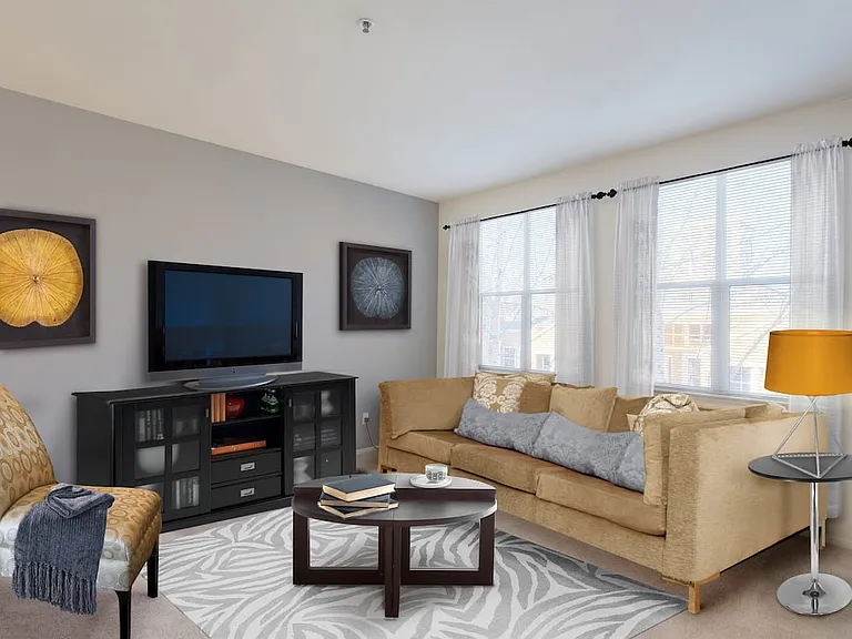 Classic Package I living room with carpet