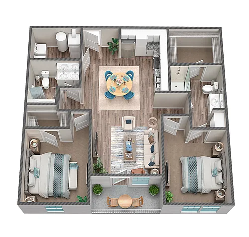 Floor plan B2