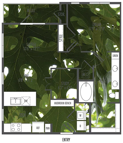 Floor plan The Willow
