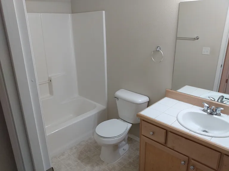 Downstairs bedroom bathroom