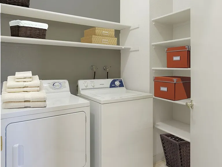 In-unit washer and dryer