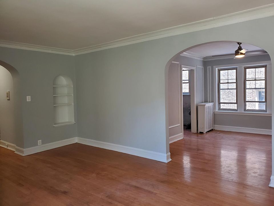 living room looking into dining room