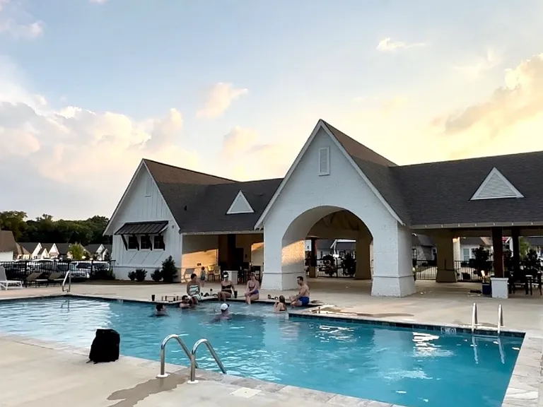 Community Pavilion with pool