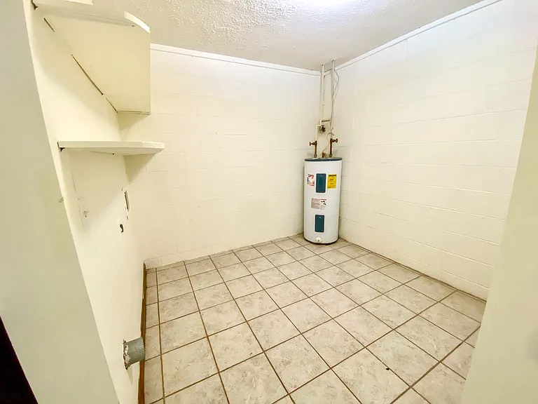 Spacious Laundry Room with W/D Hookups