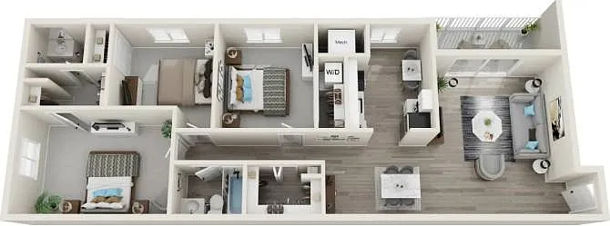 Floor plan The McQueen