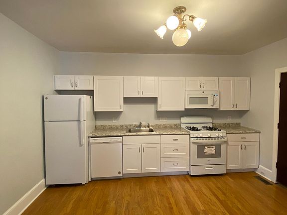 New kitchen with built in microwave
