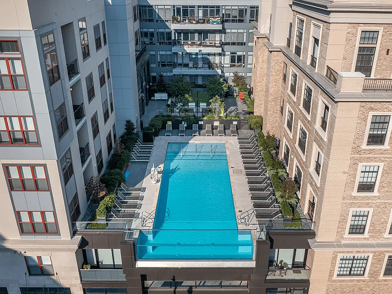 Aerial Pool View