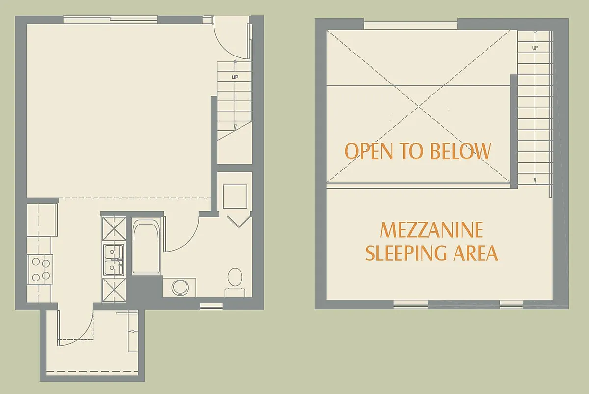 Floor plan Loft