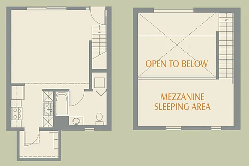 Floor plan Loft